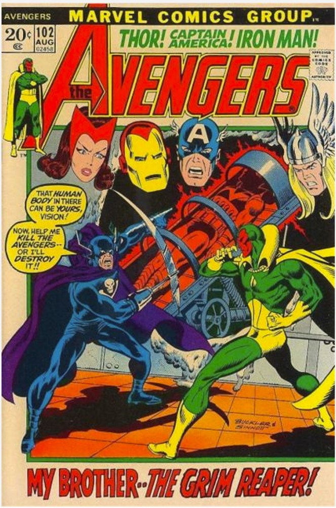 AVENGERS #102