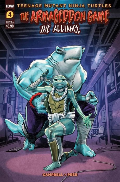 TEENAGE MUTANT NINJA TURTLES: THE ARMAGEDDON GAME - THE ALLIANCE #4
