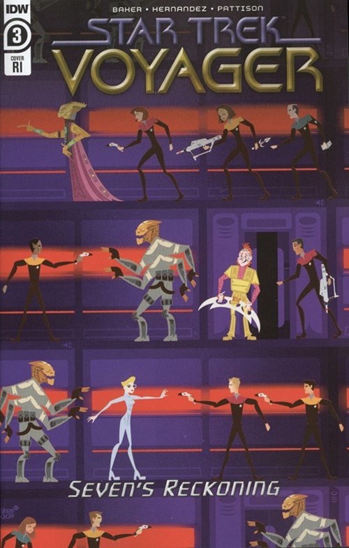 STAR TREK: VOYAGER-SEVEN'S RECKONING #3-RI