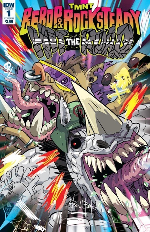 TEENAGE MUTANT NINJA TURTLES: BEBOP & ROCKSTEADY HIT THE ROAD #1B