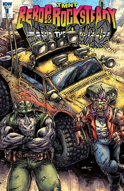 TEENAGE MUTANT NINJA TURTLES: BEBOP & ROCKSTEADY HIT THE ROAD #1-RI-D
