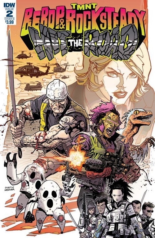 TEENAGE MUTANT NINJA TURTLES: BEBOP & ROCKSTEADY HIT THE ROAD #2B