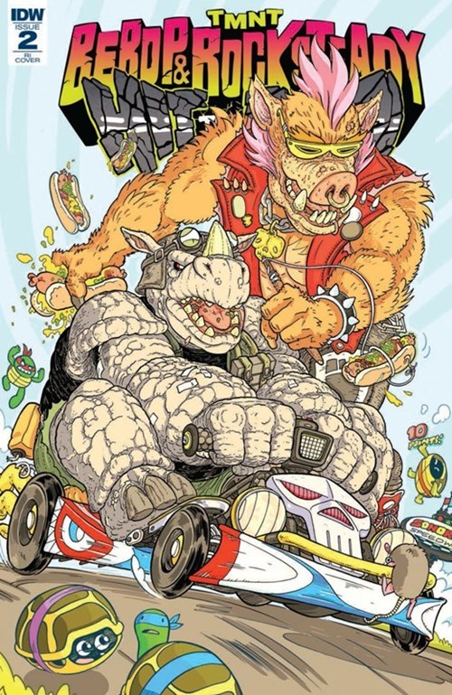 TEENAGE MUTANT NINJA TURTLES: BEBOP & ROCKSTEADY HIT THE ROAD #2-RI-B