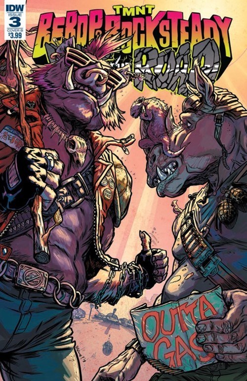 TEENAGE MUTANT NINJA TURTLES: BEBOP & ROCKSTEADY HIT THE ROAD #3B