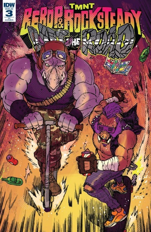 TEENAGE MUTANT NINJA TURTLES: BEBOP & ROCKSTEADY HIT THE ROAD #3C