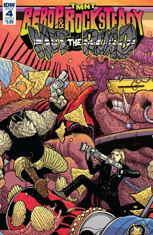 TEENAGE MUTANT NINJA TURTLES: BEBOP & ROCKSTEADY HIT THE ROAD #4