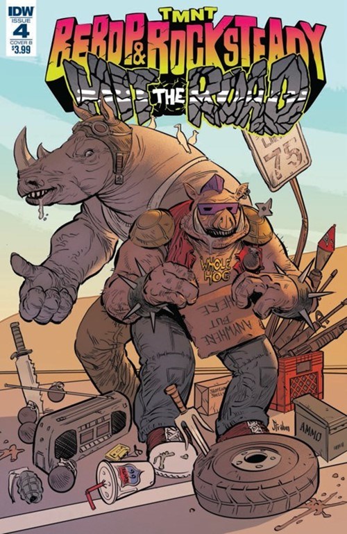 TEENAGE MUTANT NINJA TURTLES: BEBOP & ROCKSTEADY HIT THE ROAD #4B