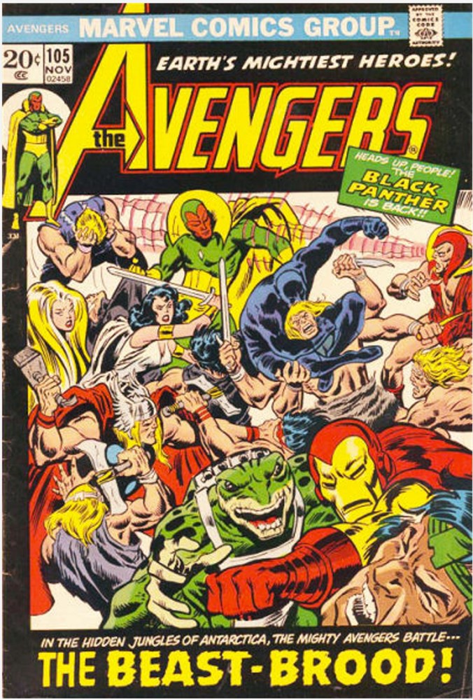 AVENGERS #105