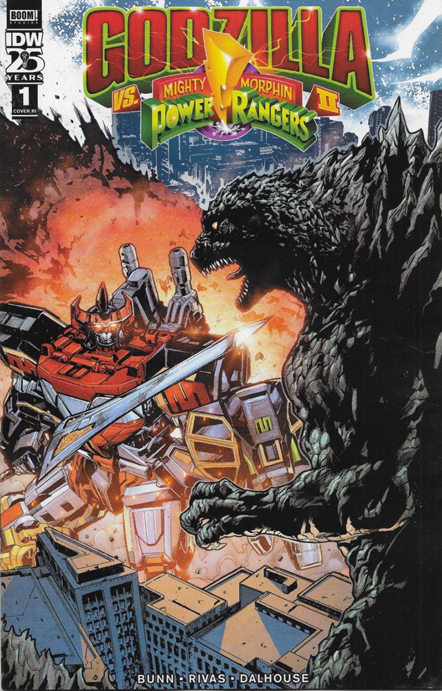 Godzilla Vs. The Mighty Morphin Power Rangers Ii #1-RI