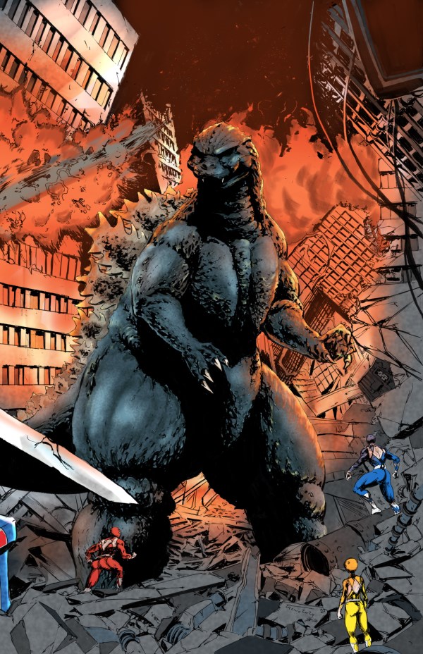 Godzilla Vs. The Mighty Morphin Power Rangers Ii #1-STHL