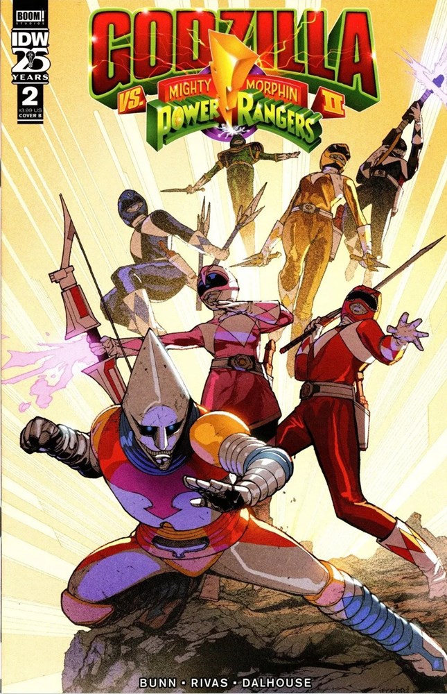Godzilla Vs. The Mighty Morphin Power Rangers Ii #2B