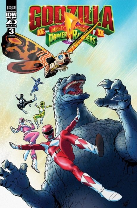 Godzilla Vs. The Mighty Morphin Power Rangers Ii #3-RI