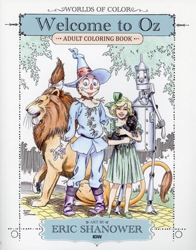 WORLDS OF COLOR: WELCOME TO OZ ADULT COLORING BOOK #1