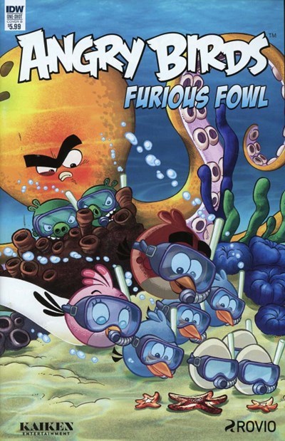 ANGRY BIRDS COMICS QUARTERLY: FURIOUS FOWL #1B