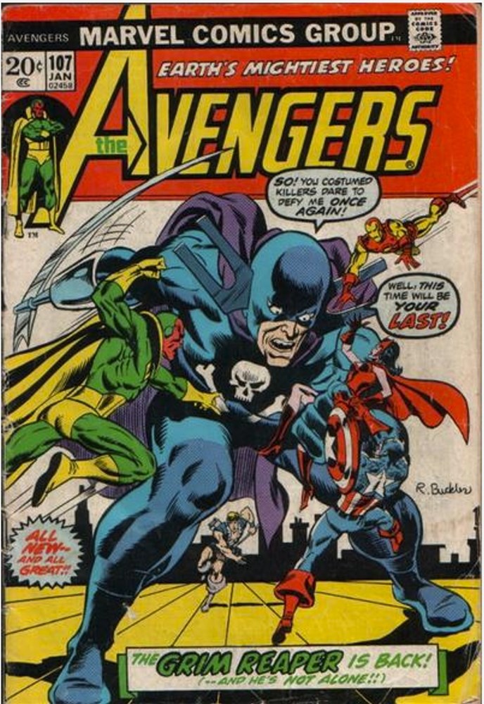 AVENGERS #107
