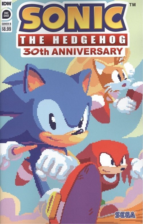 SONIC THE HEDGEHOG 30TH ANNIVERSARY SPECIAL #1B