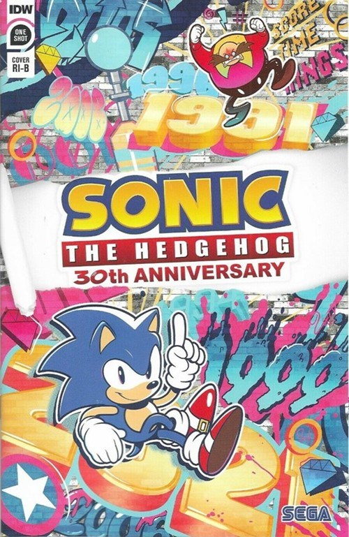 SONIC THE HEDGEHOG 30TH ANNIVERSARY SPECIAL #1-RI-B