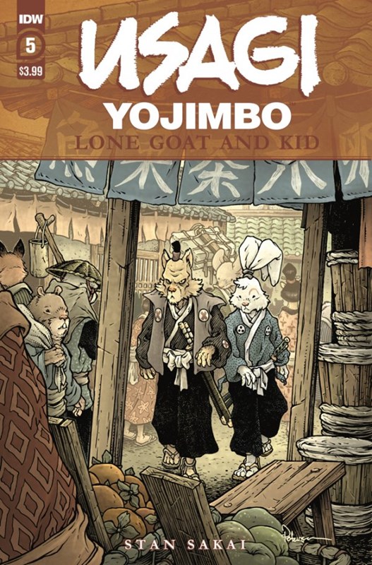 USAGI YOJIMBO: LONE GOAT AND KID #5