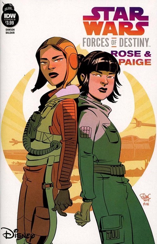 STAR WARS FORCES OF DESTINY--ROSE & PAIGE #1B