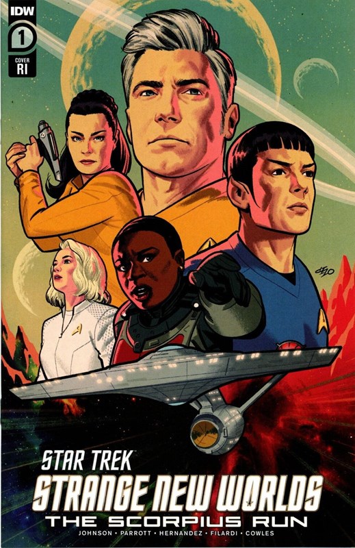 Star Trek: Strange New Worlds - The Scorpius Run #1-RI-B