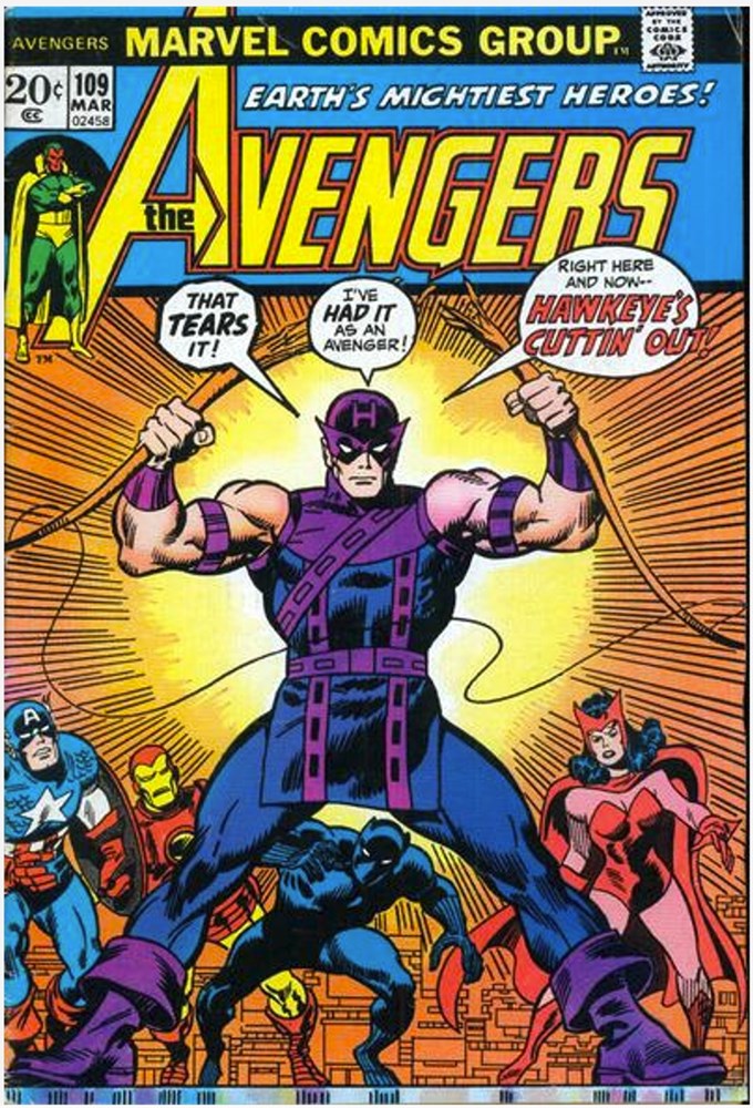 AVENGERS #109