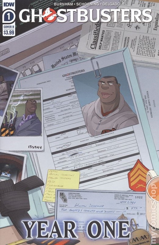 GHOSTBUSTERS: YEAR ONE #1B