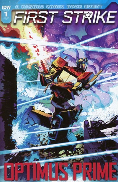 OPTIMUS PRIME FIRST STRIKE #1-RI-B