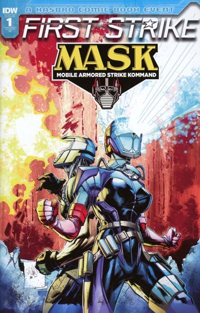 M.A.S.K. FIRST STRIKE #1-RI-B