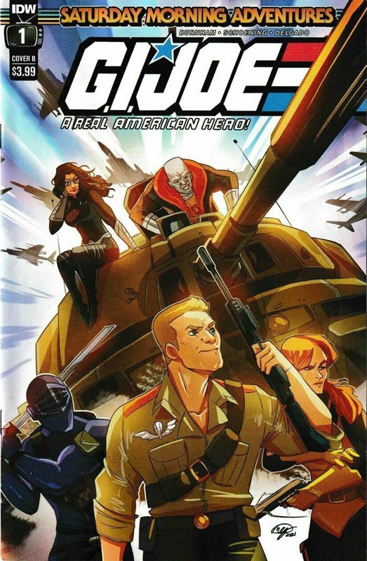 G.I. JOE: A REAL AMERICAN HERO - SATURDAY MORNING ADVENTURES #1B