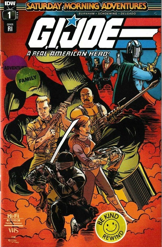 G.I. JOE: A REAL AMERICAN HERO - SATURDAY MORNING ADVENTURES #1-RI-C