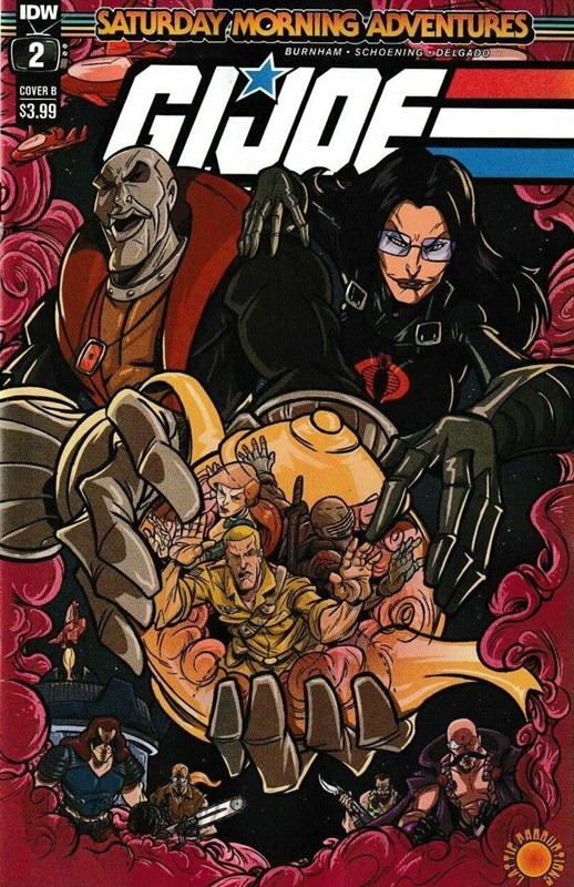 G.I. JOE: A REAL AMERICAN HERO - SATURDAY MORNING ADVENTURES #2B