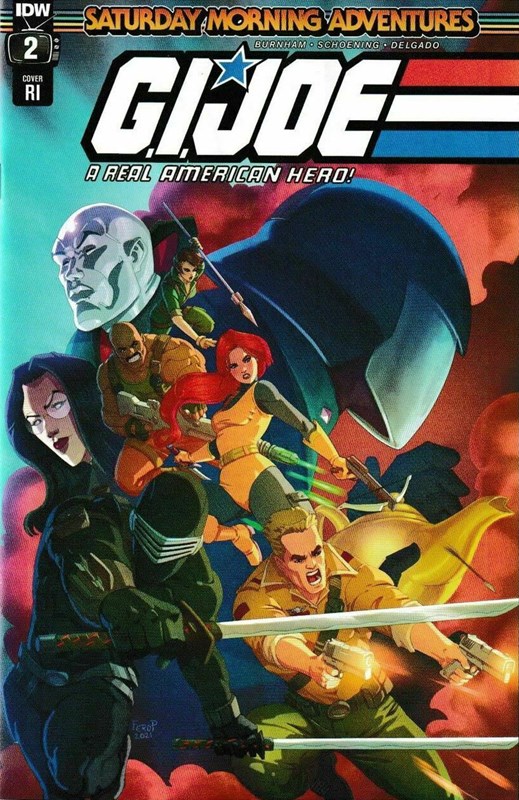 G.I. JOE: A REAL AMERICAN HERO - SATURDAY MORNING ADVENTURES #2-RI