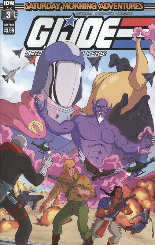 G.I. JOE: A REAL AMERICAN HERO - SATURDAY MORNING ADVENTURES #3B