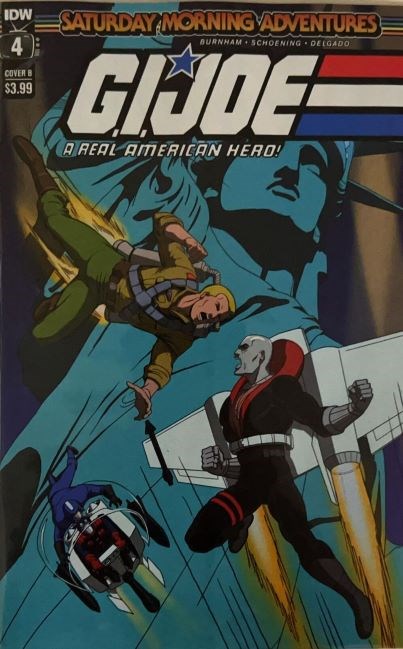 G.I. JOE: A REAL AMERICAN HERO - SATURDAY MORNING ADVENTURES #4B