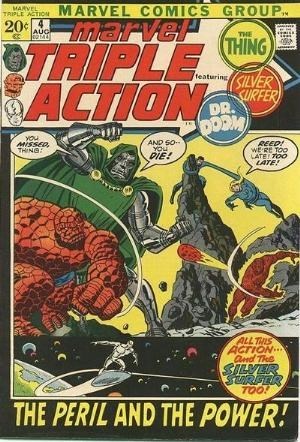 MARVEL TRIPLE ACTION #4