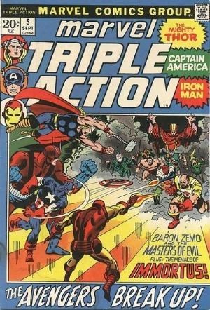 MARVEL TRIPLE ACTION #5