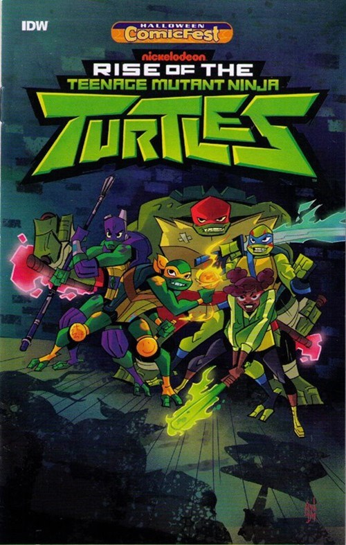 RISE OF THE TMNT PROMO #1-HCF