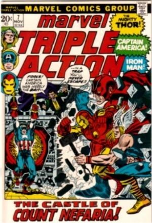 MARVEL TRIPLE ACTION #7