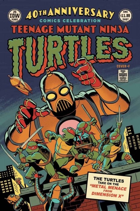 TEENAGE MUTANT NINJA TURTLES: 40TH ANNIVERSARY COMICS CELEBRATION #1F