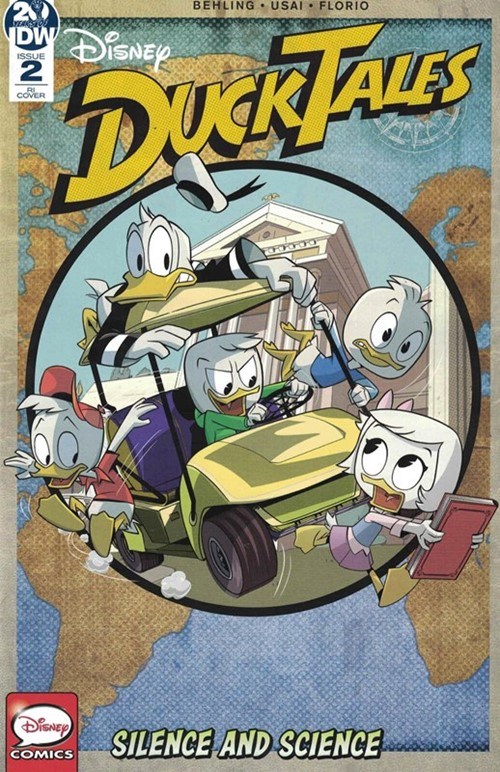 DUCKTALES: SILENCE AND SCIENCE #1-RI
