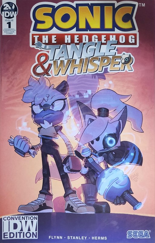 SONIC THE HEDGEHOG: TANGLE & WHISPER #1-SDCC-C