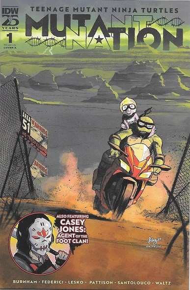 TEENAGE MUTANT NINJA TURTLES: MUTANT NATION #1