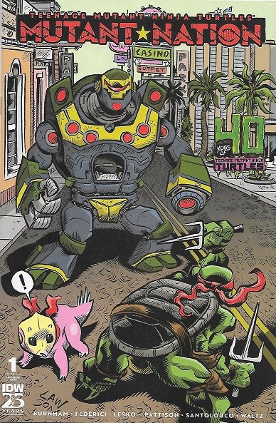 TEENAGE MUTANT NINJA TURTLES: MUTANT NATION #1D