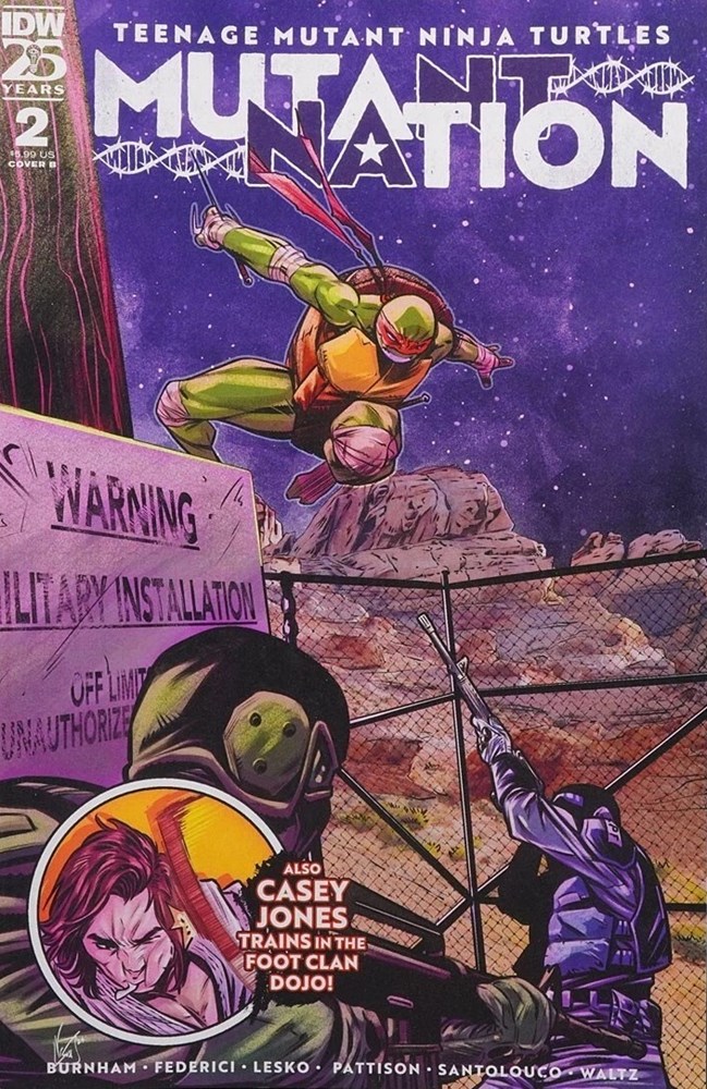 TEENAGE MUTANT NINJA TURTLES: MUTANT NATION #2B