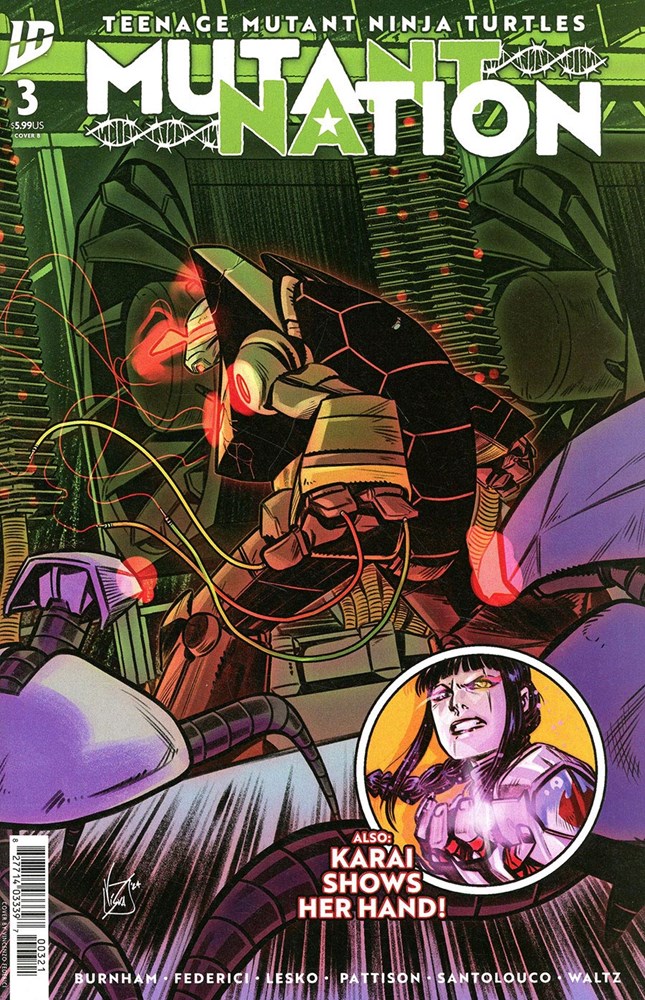 TEENAGE MUTANT NINJA TURTLES: MUTANT NATION #3B