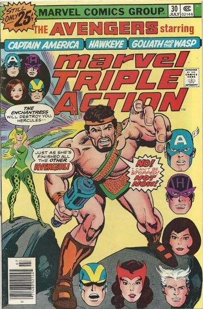 MARVEL TRIPLE ACTION #30