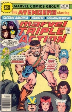MARVEL TRIPLE ACTION #30B