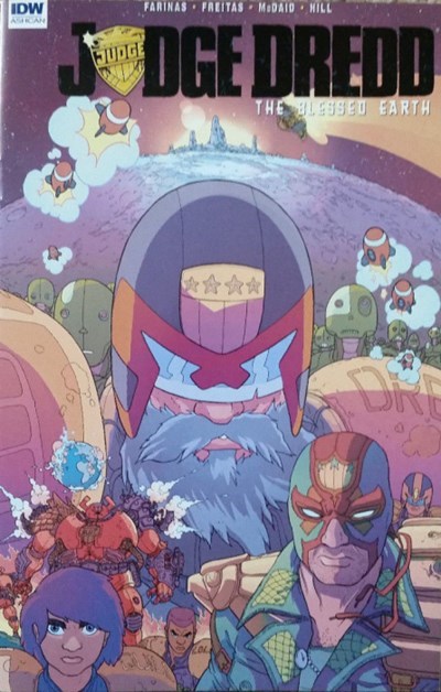 JUDGE DREDD: THE BLESSED EARTH ASHCAN #1