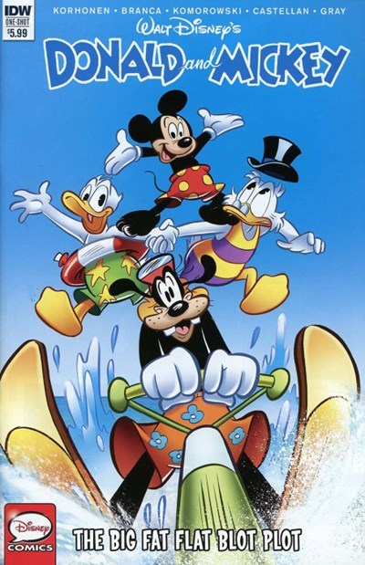 DONALD AND MICKEY: THE BIG FAT FLAT BLOT PLOT #1B