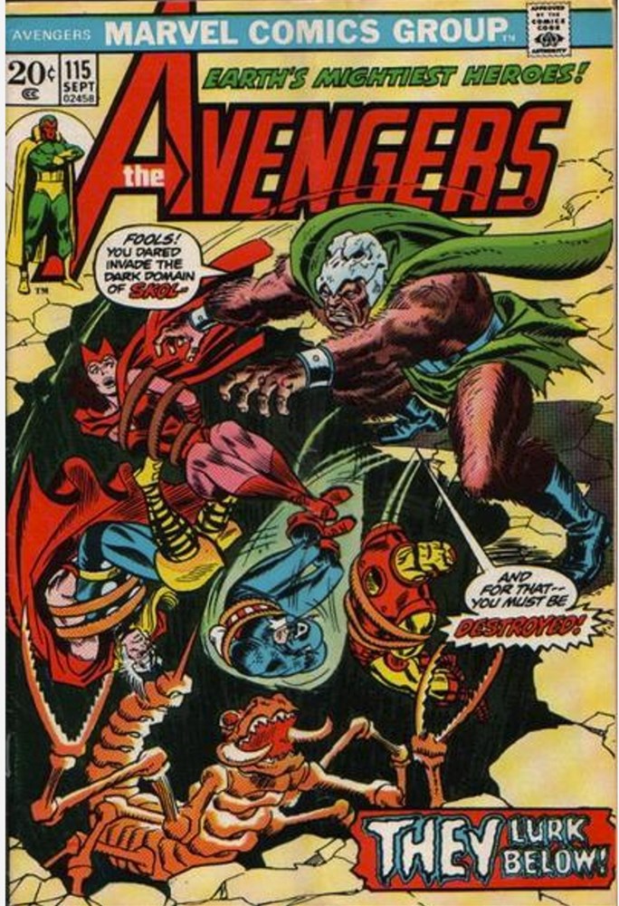 AVENGERS #115
